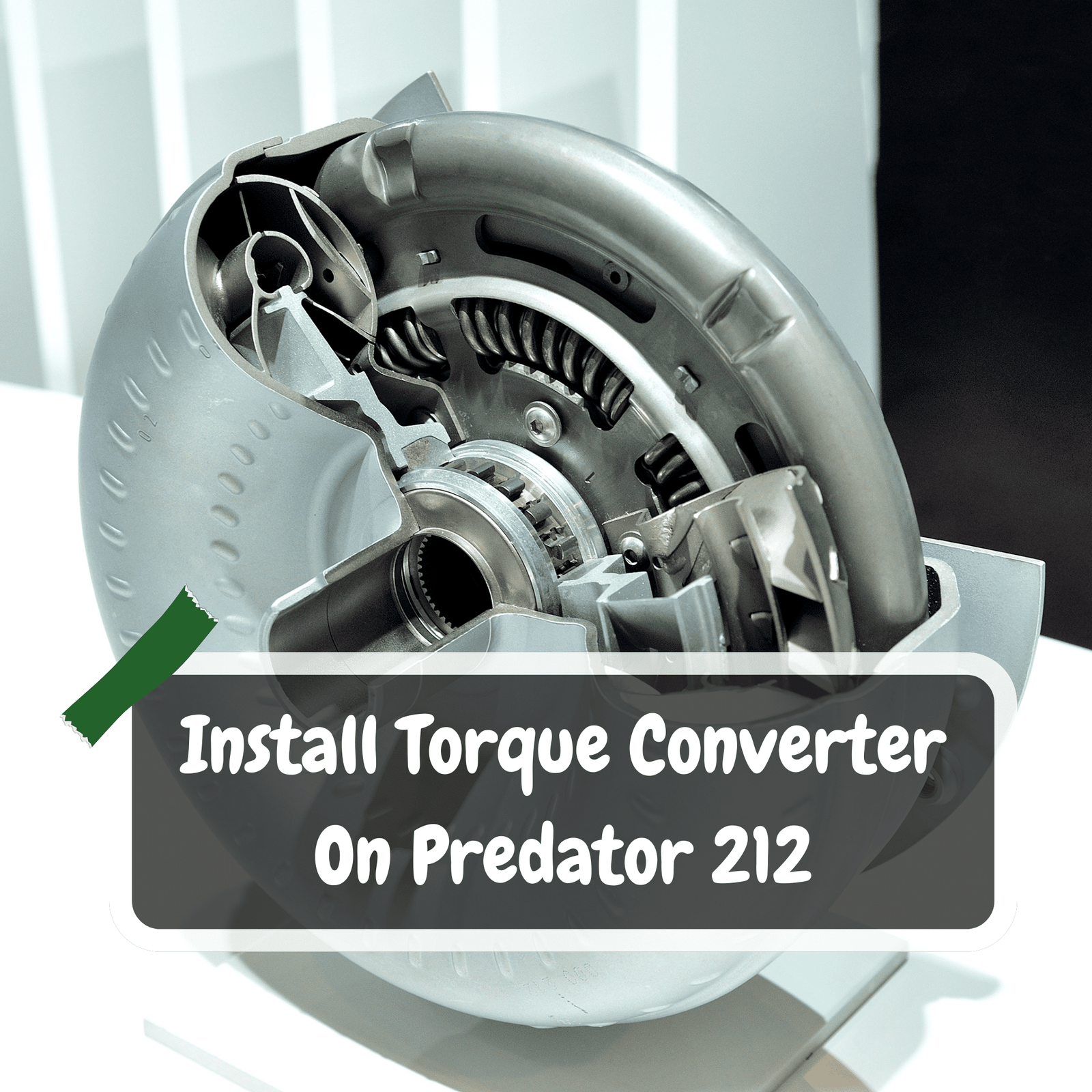 How To Install Torque Converter On Predator 212? - Kart Reboot